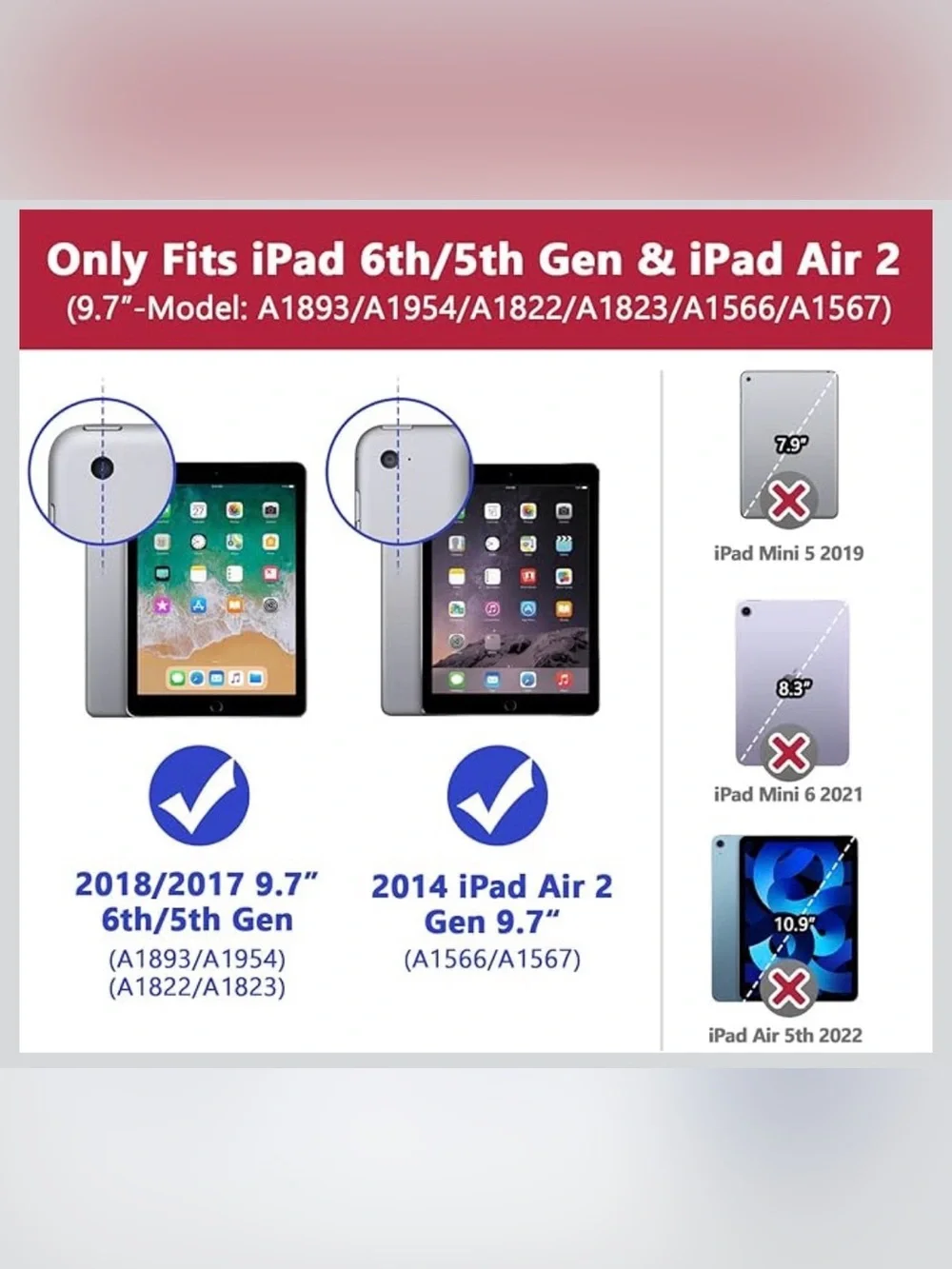 iPad 5th & 6th Gen 9.7